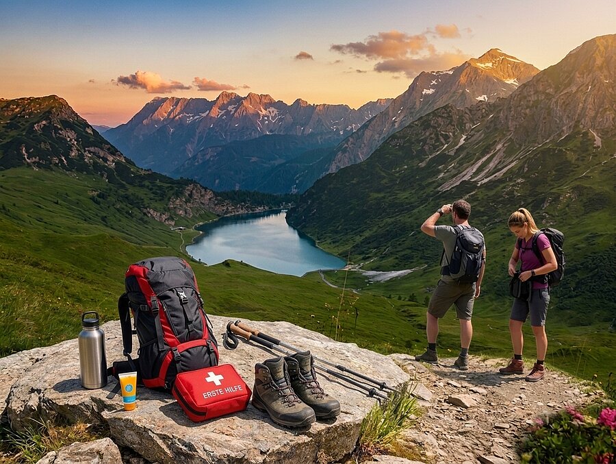 Ausrüstung für´s Wandern in Großarl